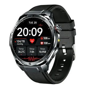PH48pro High-end AI Heart Rate Blood Sugar Blood Pressure  Monitoring Sports Smart Watch