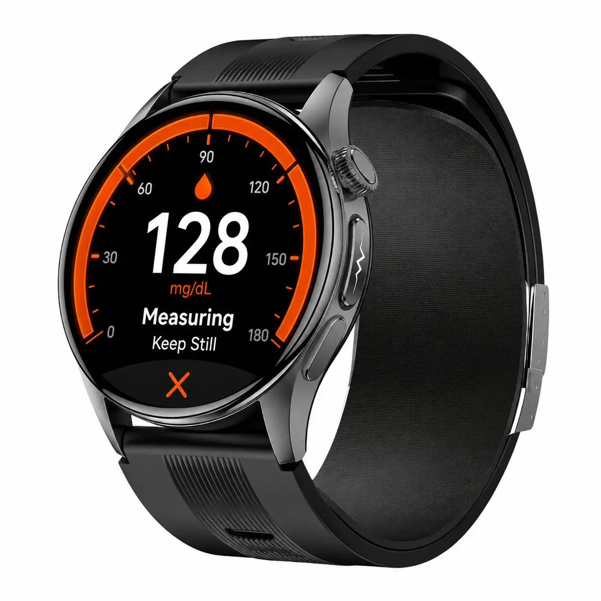 Poalarhealth 70pro High Precision Air Bag Blood Pressure ECG+PPG Heart Rate Sleep Monitoring Smart Watch
