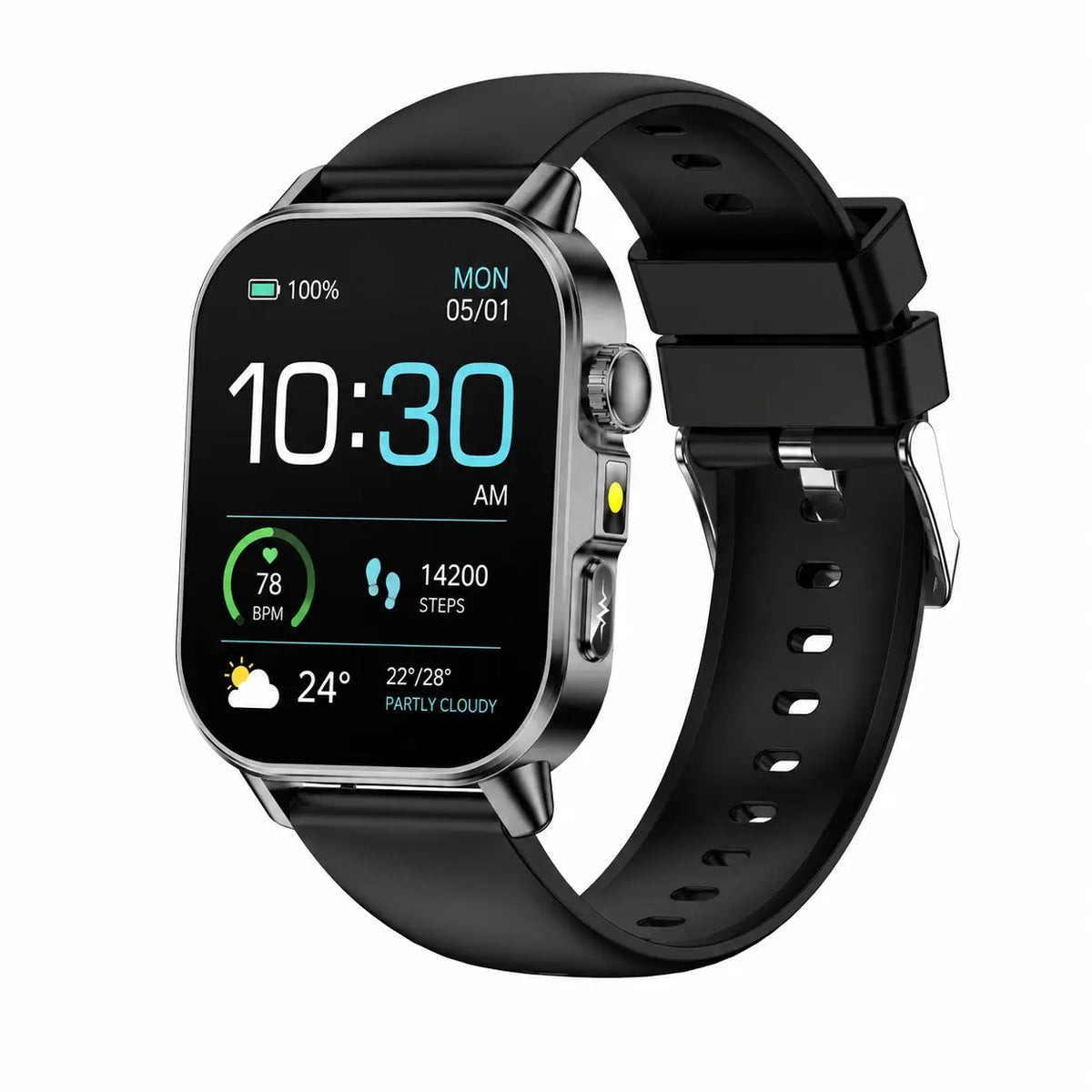 Poalarhealth 580 Pro NEW Heart Rate Blood Pressure Blood Oxygen Health Smart Call Watch