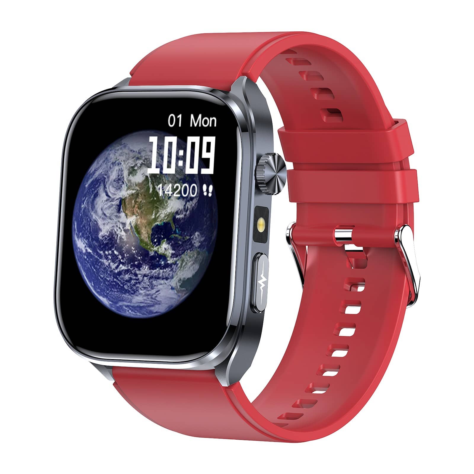 Poalarhealth 582 AI Smart Health Watch Blood Pressure Oxygen Glucose Heart Rate Sleep Monitor