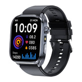 Poalarhealth 582 AI Smart Health Watch Blood Pressure Oxygen Glucose Heart Rate Sleep Monitor