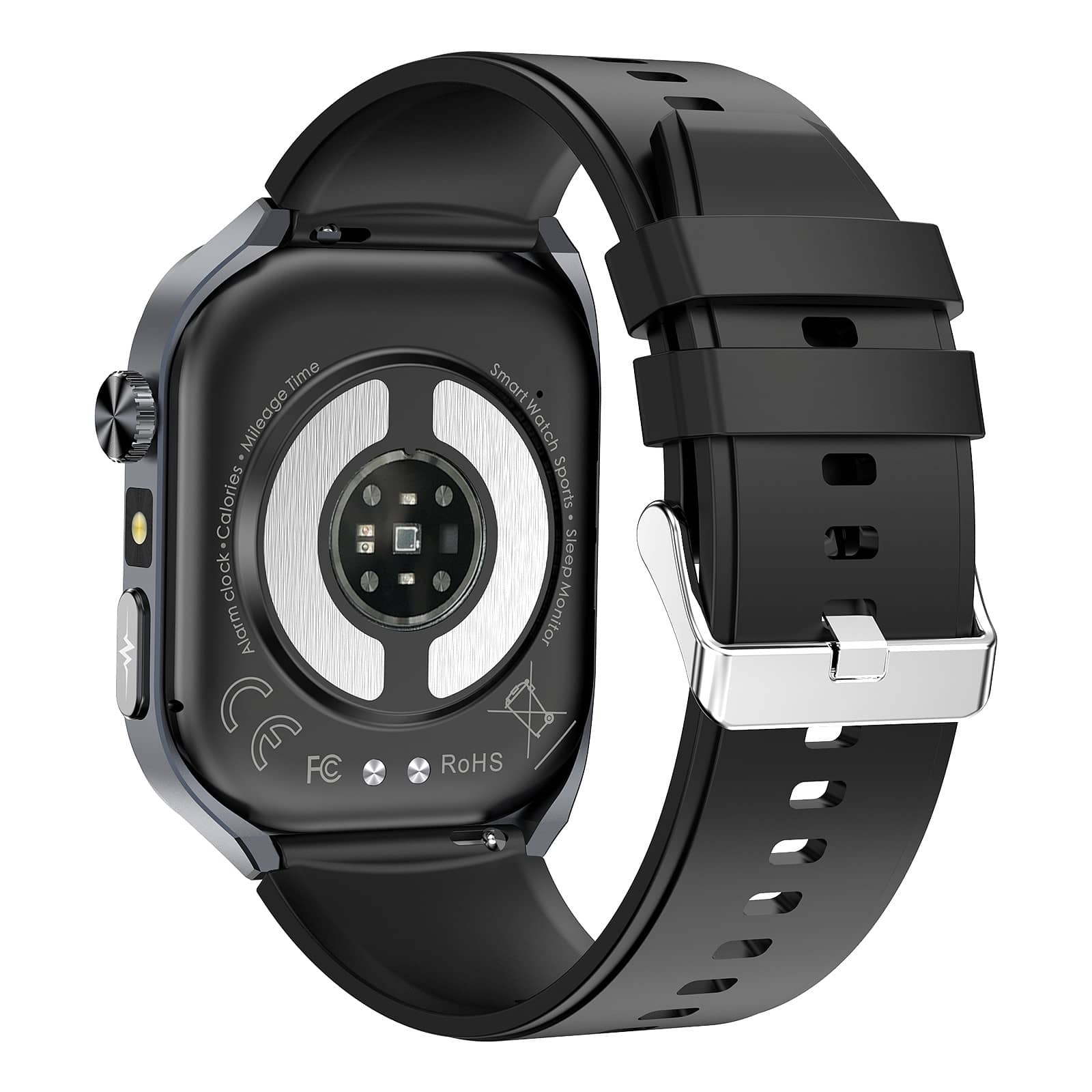 Poalarhealth 582 AI Smart Health Watch Blood Pressure Oxygen Glucose Heart Rate Sleep Monitor