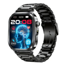 Poalarhealth 588Pro Health Smart Watch 24/7 ECG Heart Rate Blood Glucose Blood Oxygen Blood Pressure Sleep Health Monitor