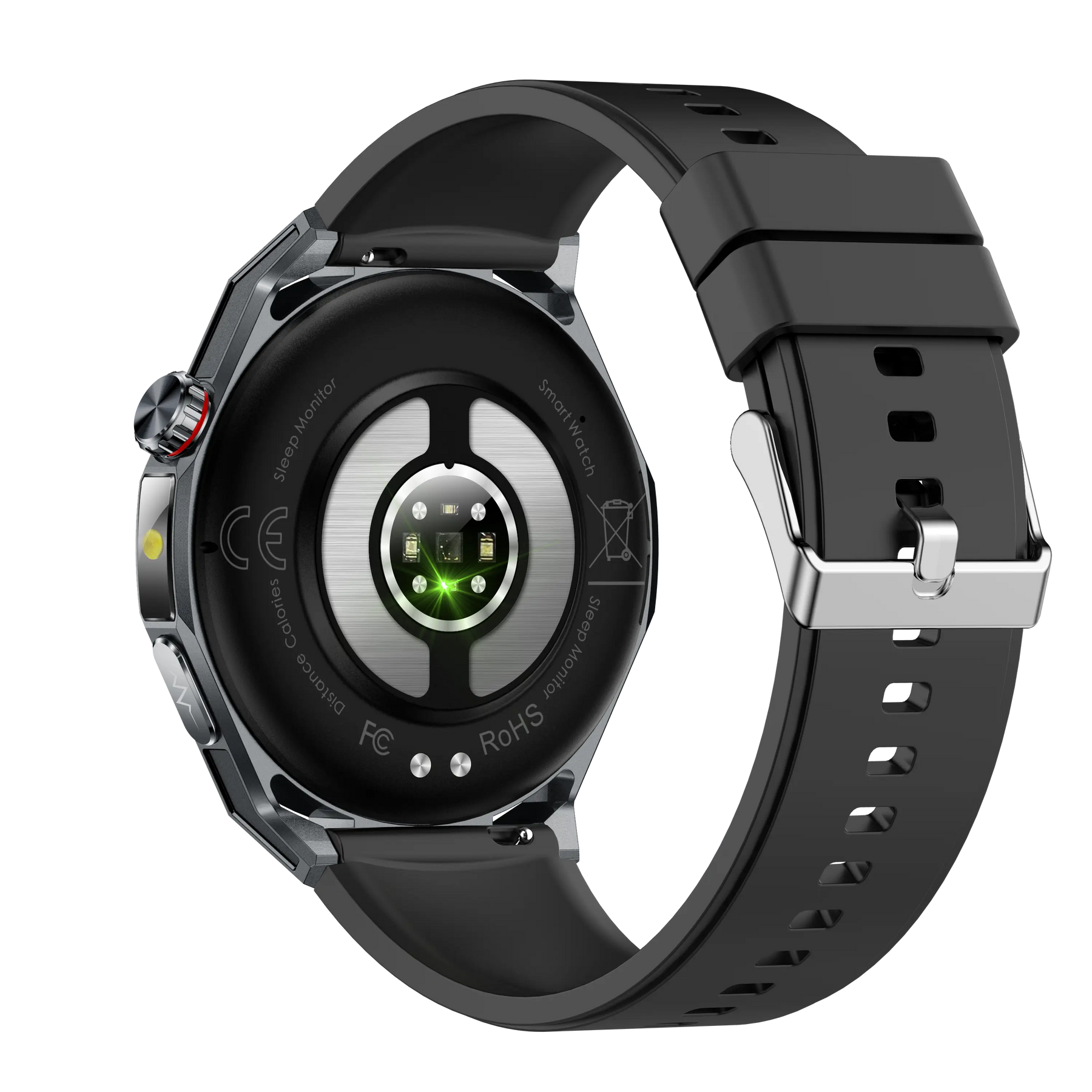 PH48 High-end AI ECG Blood Glucose Blood Pressure Heart Rate Monitoring Sports Call Smart Watch