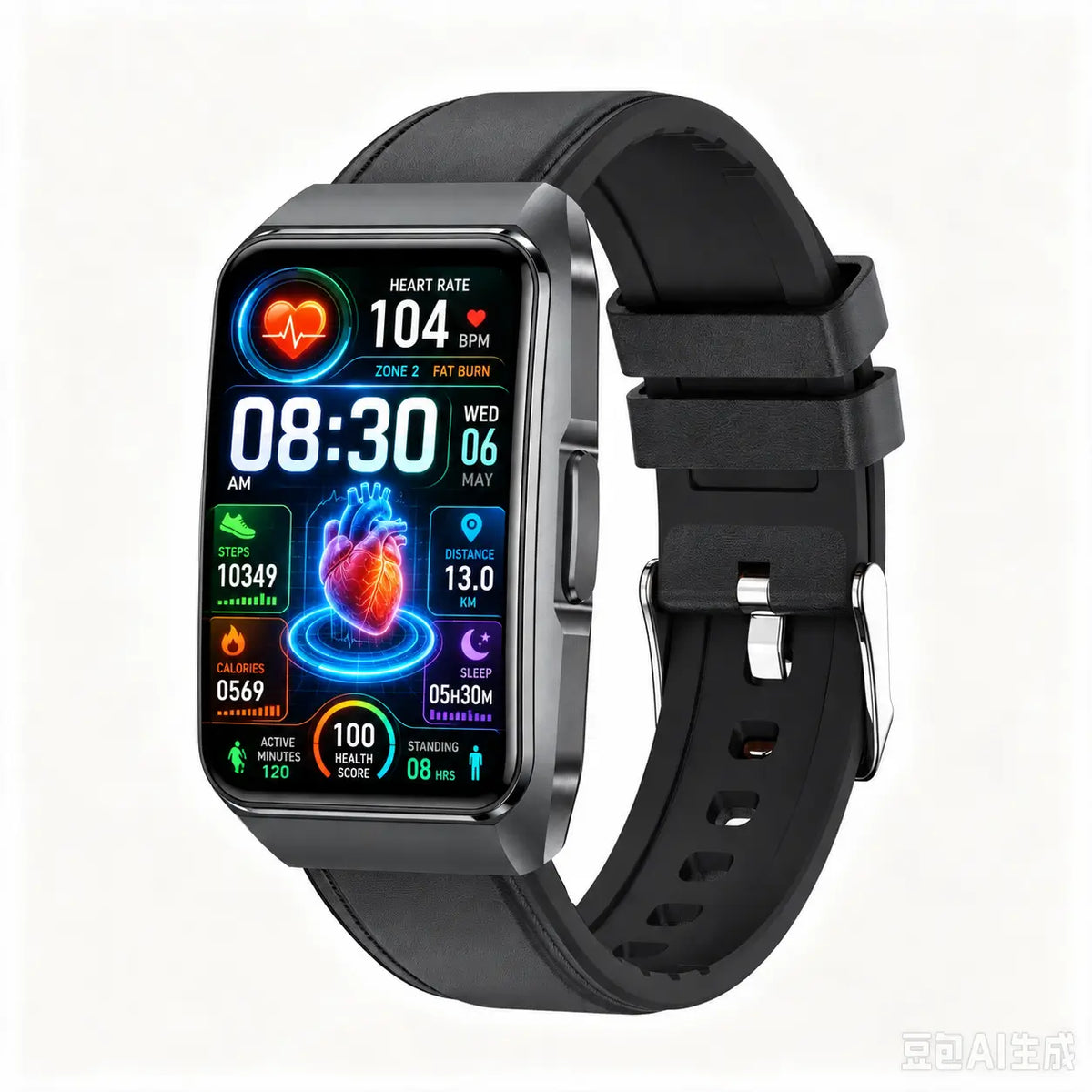 PH90 Professional ECG Monitoring High-end Micro-physical Examination Health Management Bracelet
