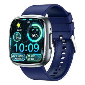 PH593 Professional ECG Blood Glucose Blood Pressure Heart Rate HRV Monitoring Smart Watch